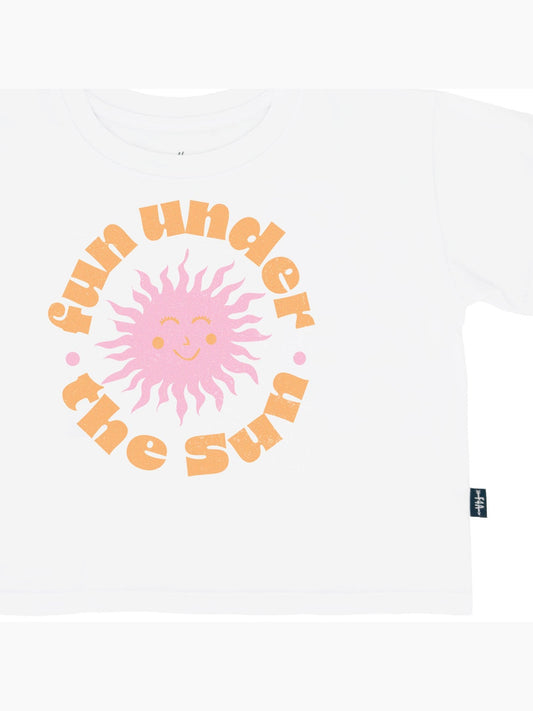 Fun Under The Sun Cropped Tee