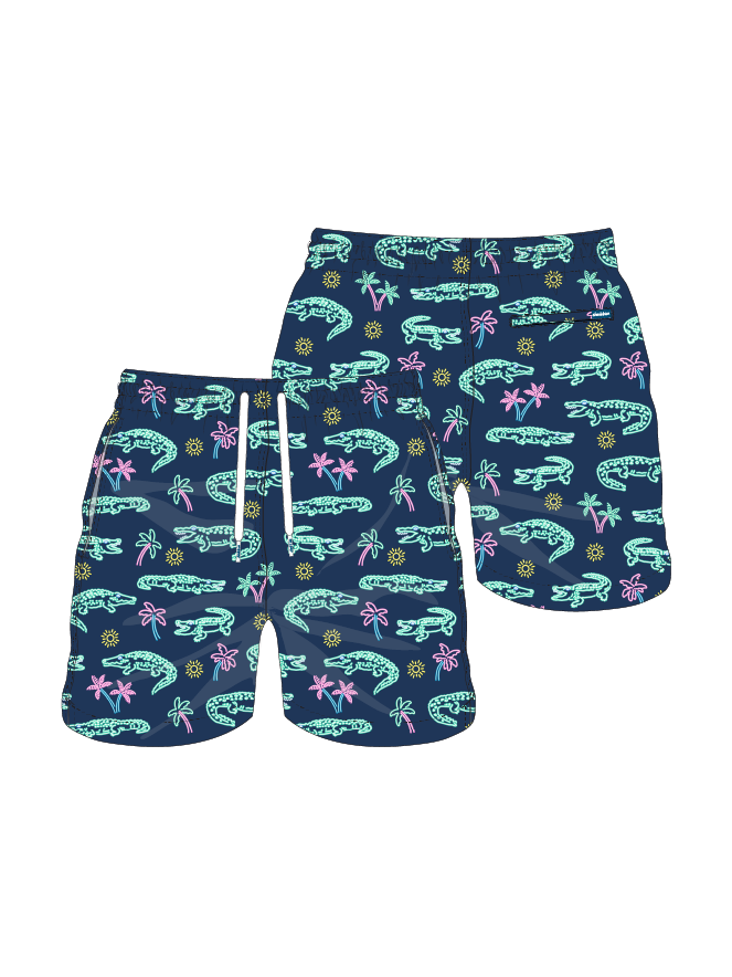 Neon Glade Lined Swimtrunks (Youth)