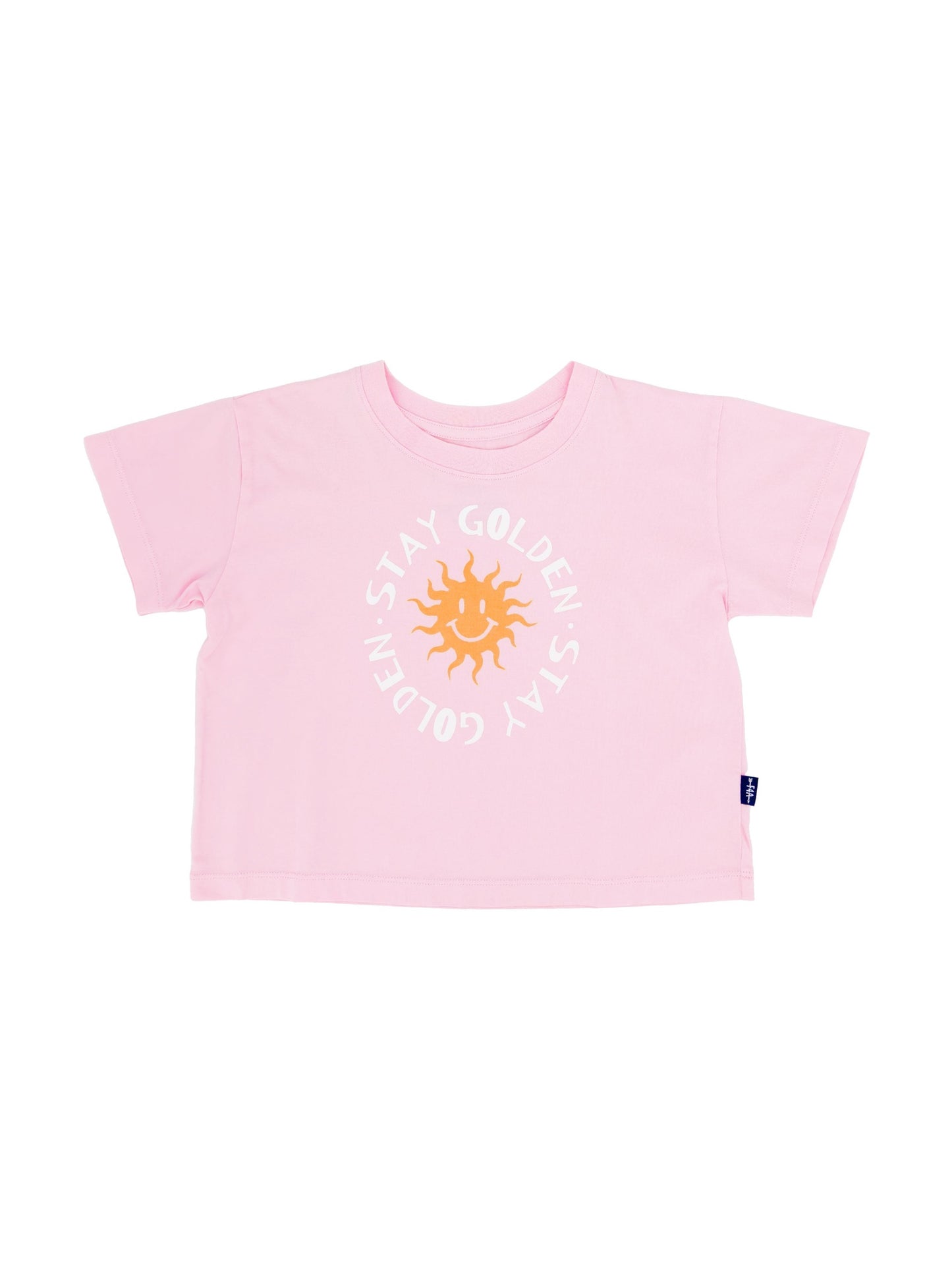 Stay Golden Cropped Tee