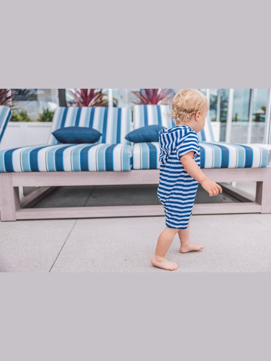 Finn Baby Hooded Romper