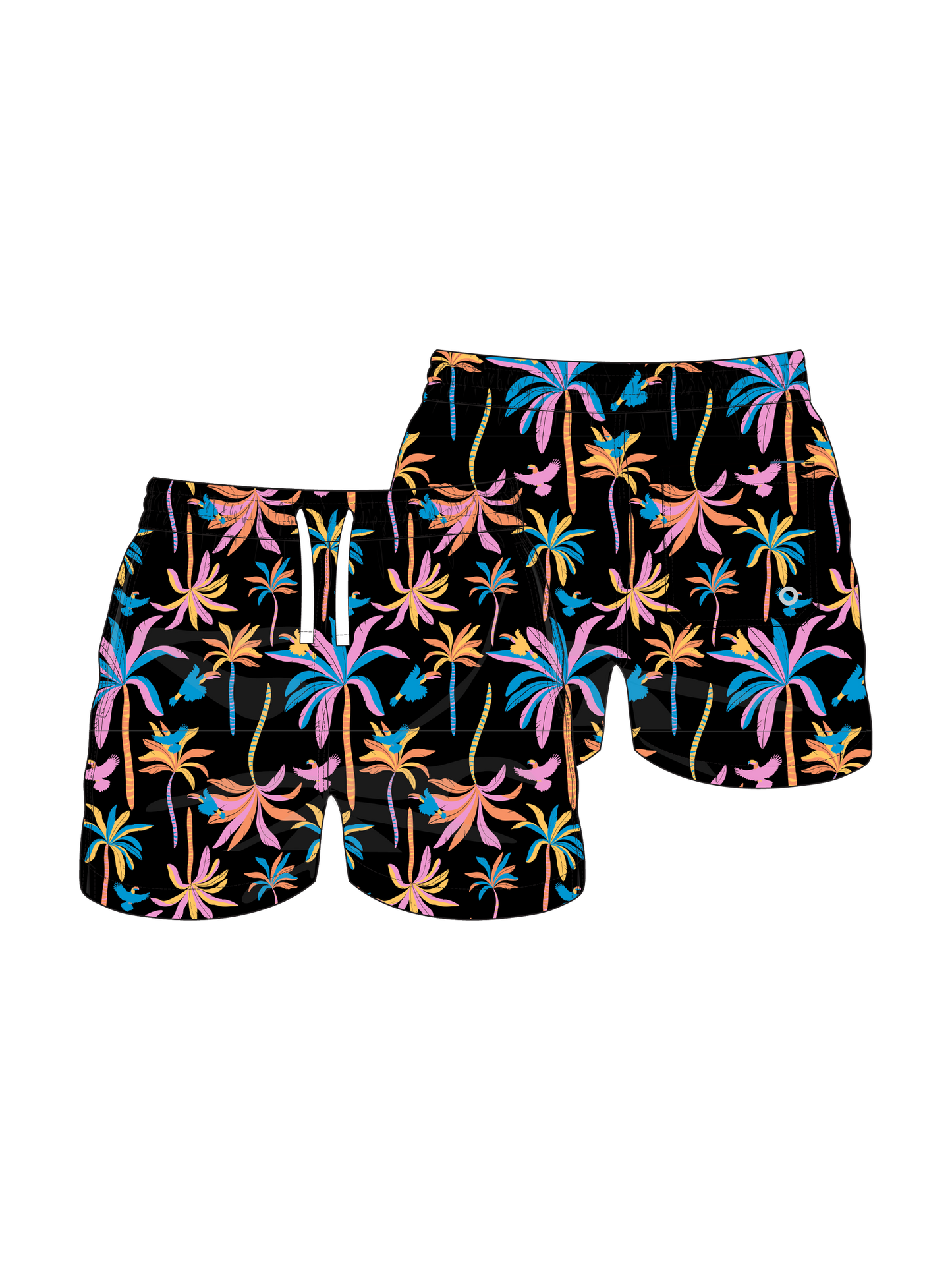 Black Light Nights Swimtrunks (Infant - 6)