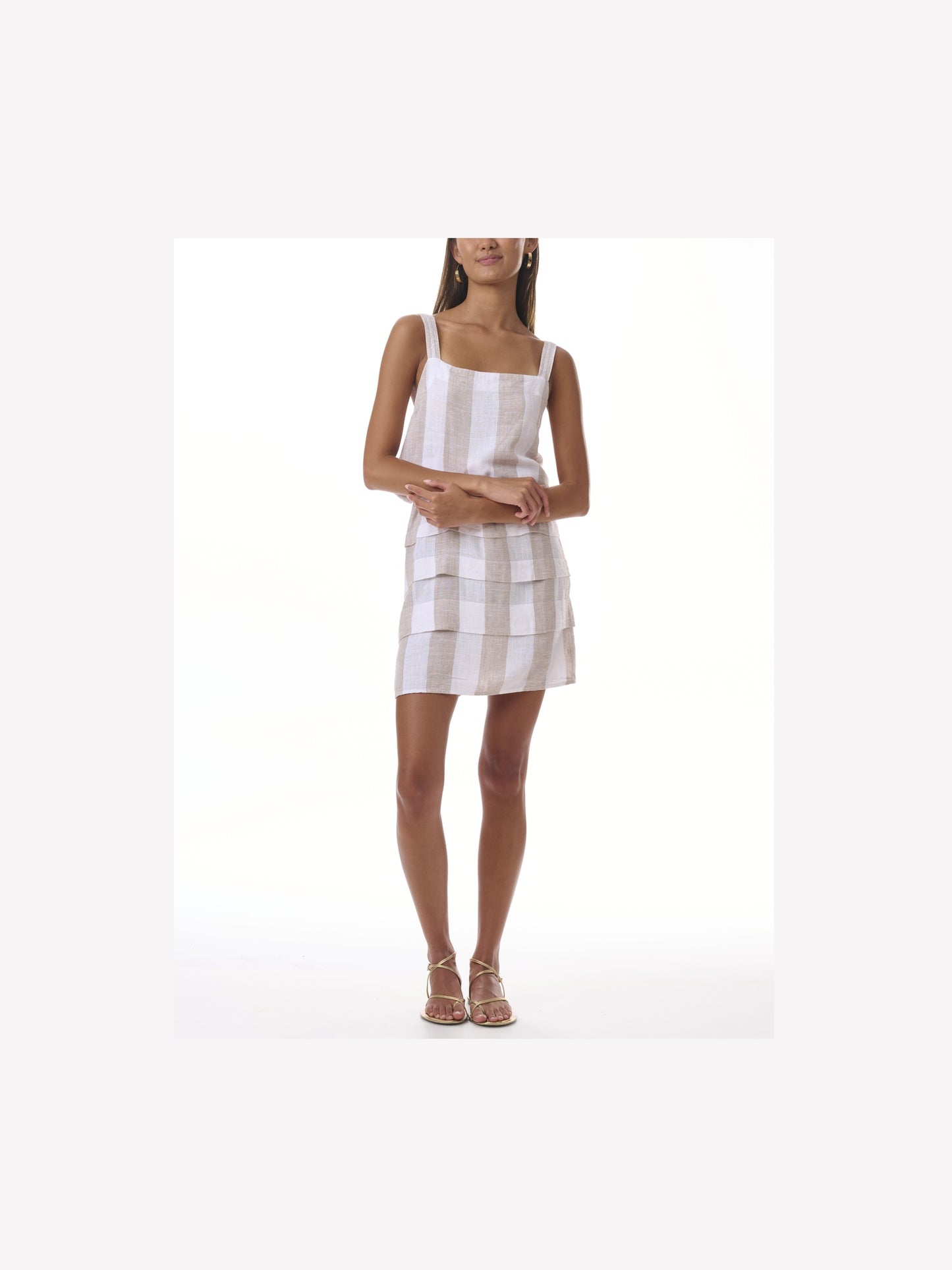 Celine Stripe Mini Dress