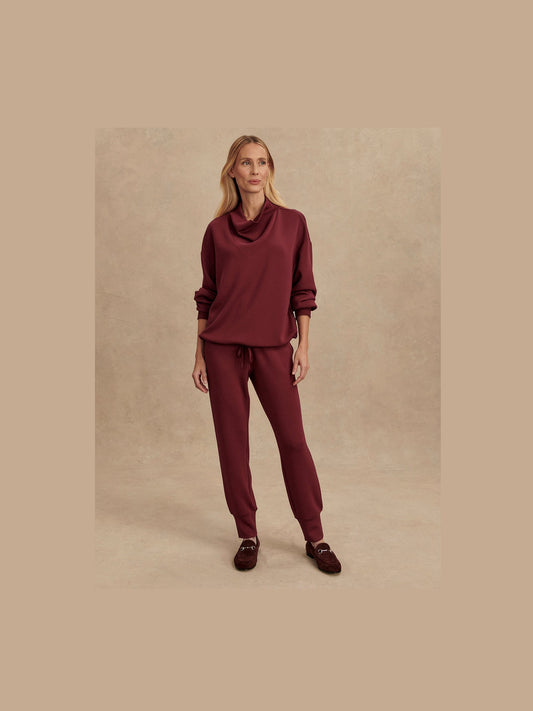 Betsy Sweatshirt - New Maroon