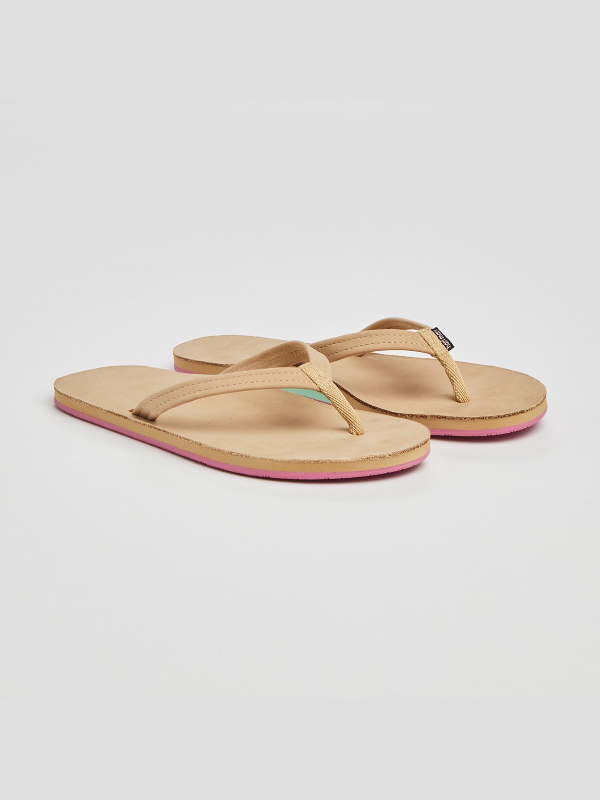 Fields Flip Flops - Sand/Pink (Women)