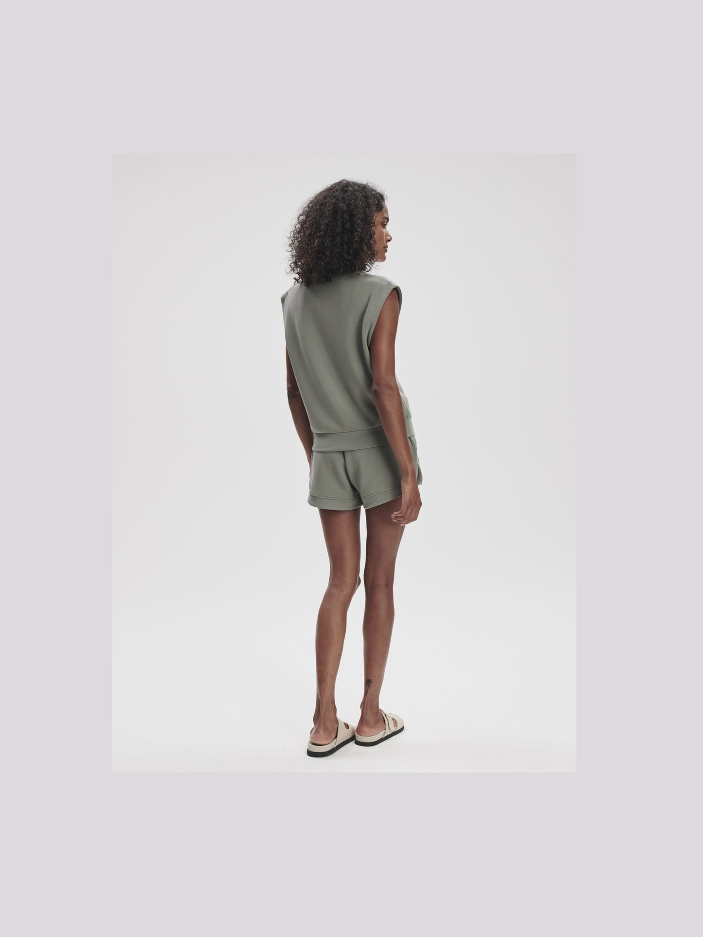 Loretta Half Zip - Shadow