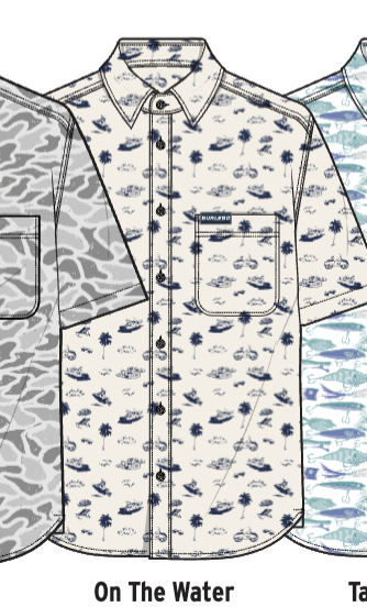 Performance Button Up - On The Water