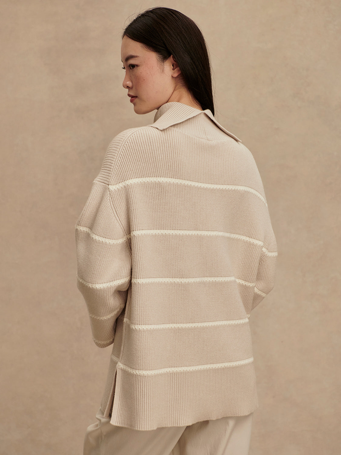 Hamish Stitch Knit Sweater