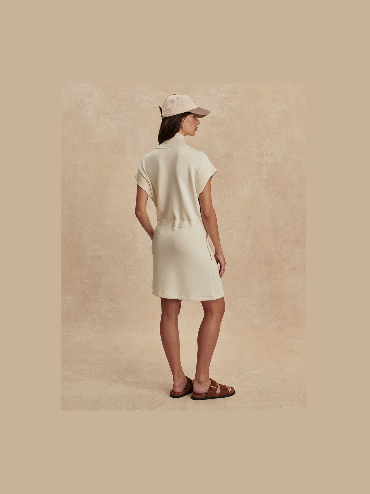 Avaya Half Zip Dress - Pristine