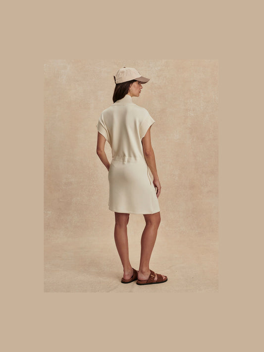 Avaya Half Zip Dress - Pristine
