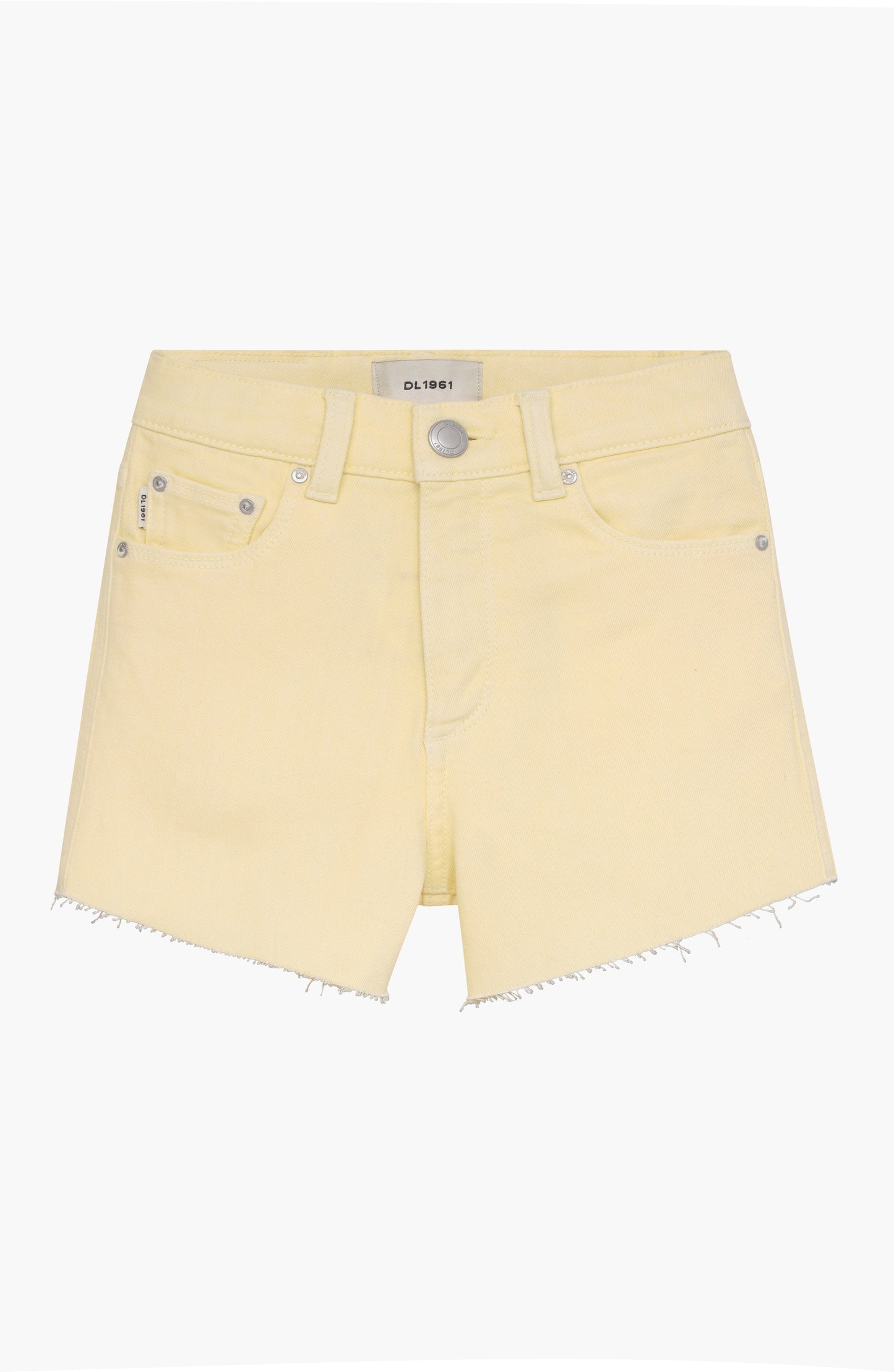 Lucy Denim Shorts - Yellow