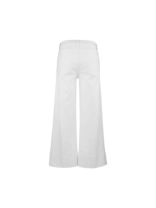 MEG HIGH RISE WIDE LEG - White