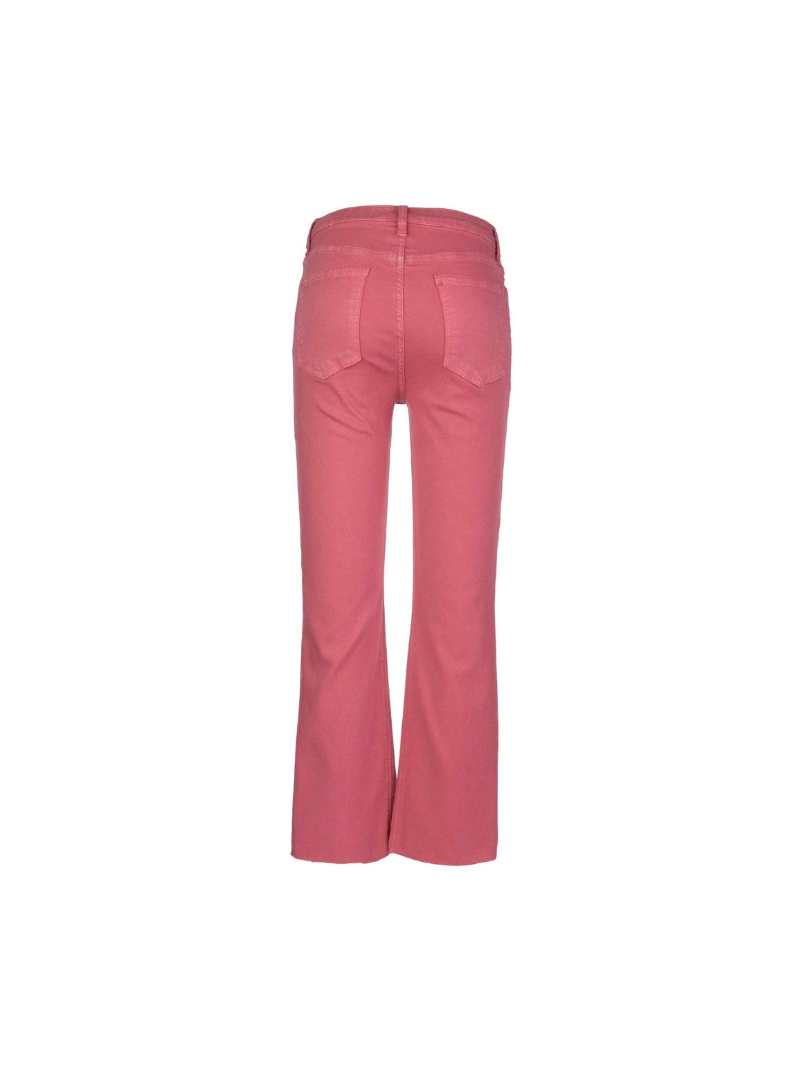 KELSEY HIGH RISE FAB ANKLE FLARE - FLAMINGO