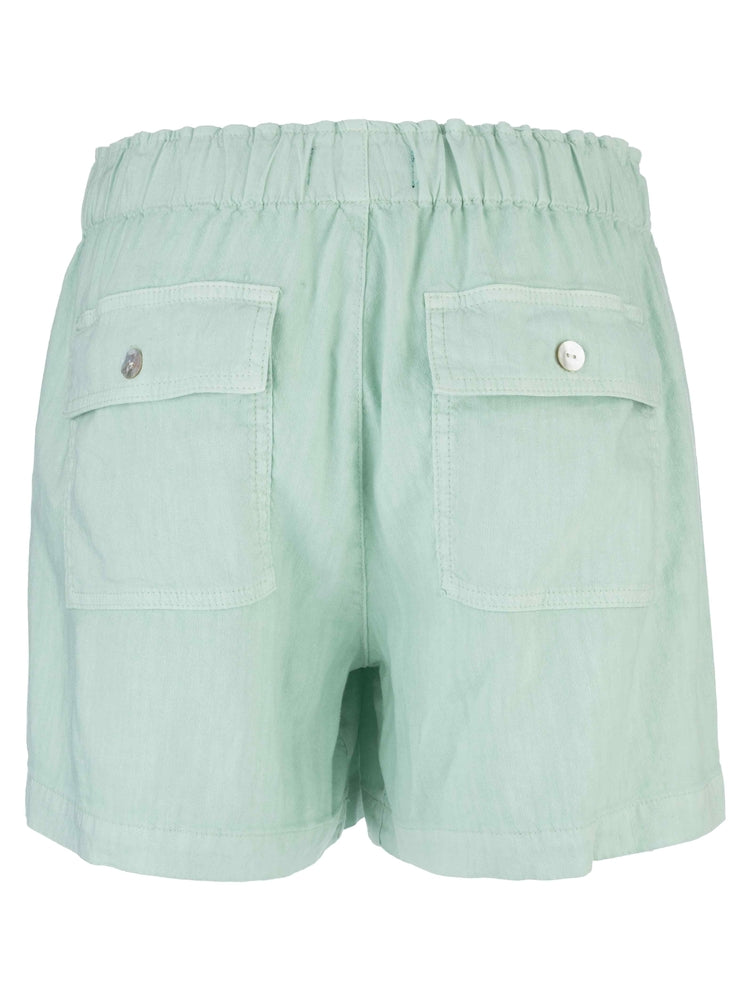 KATANA HIGH RISE SHORT DRAWSTRING - Seafoam