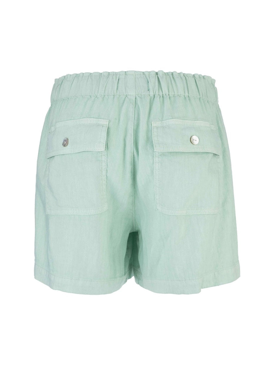 KATANA HIGH RISE SHORT DRAWSTRING - Seafoam