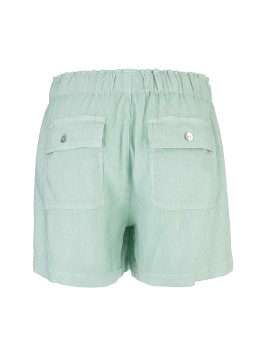 KATANA HIGH RISE SHORT DRAWSTRING - Seafoam