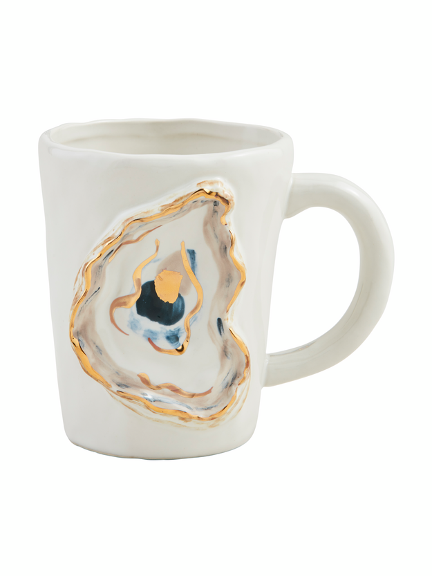 Oyster Shell Mug