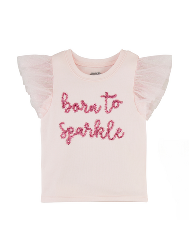 Ruffle Sparkle Toddler Tee