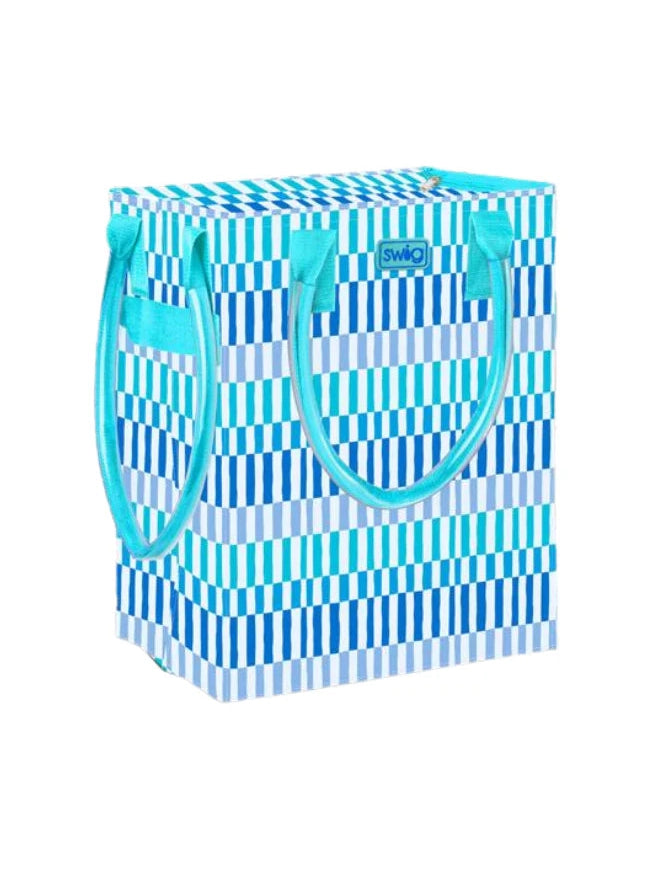Glacier Stripe Mega Tote Bag