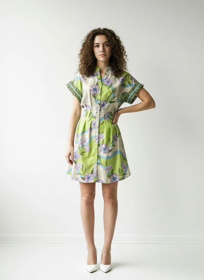 Yana Dress - Lavender Bloom
