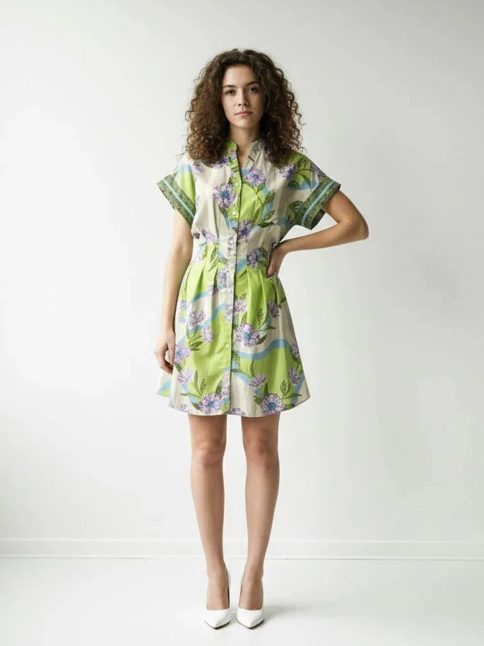 Yana Dress - Lavender Bloom