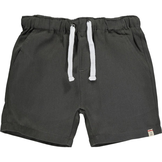 Hugo Grey Cotton Twill Shorts