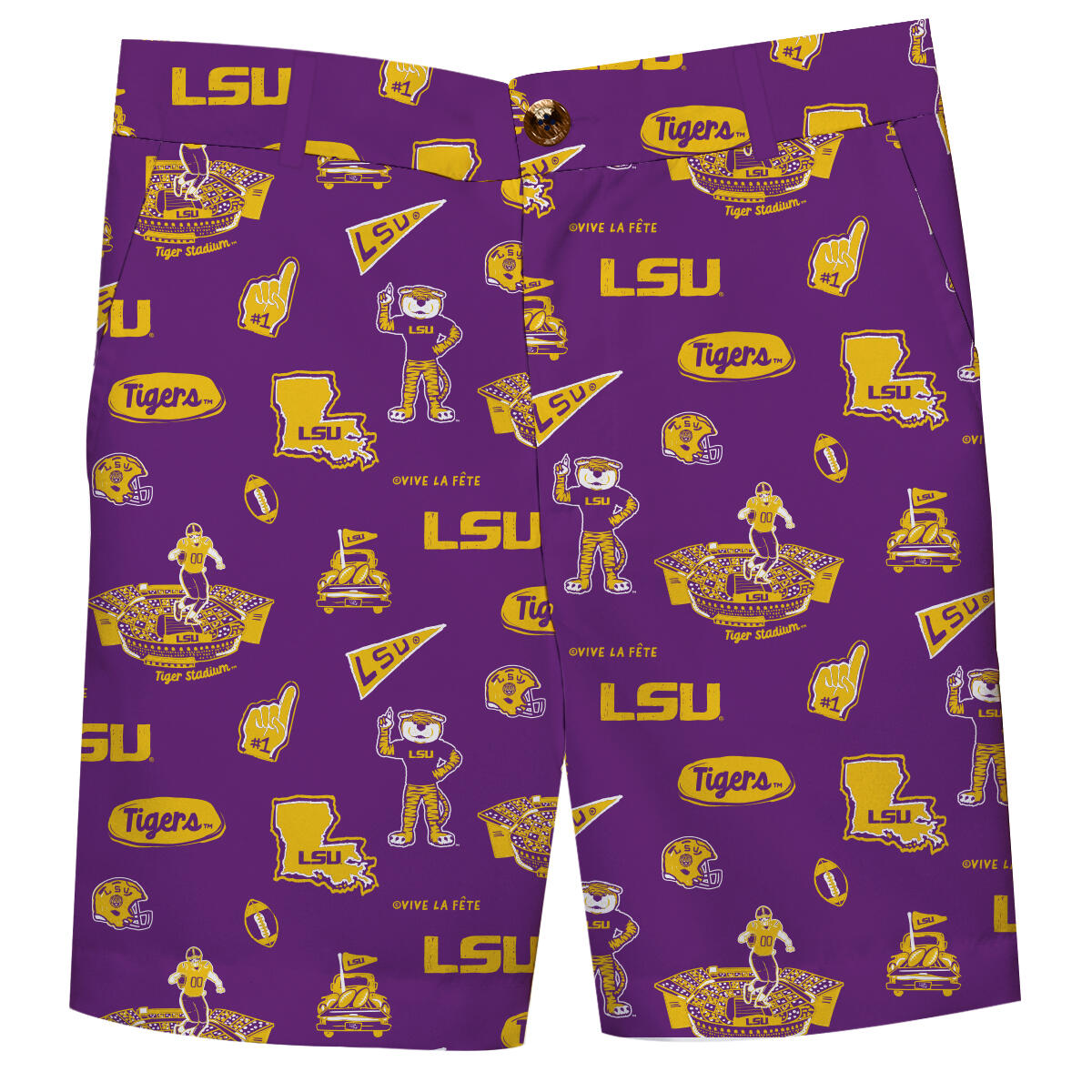 Geaux Tigers Performance Shorts