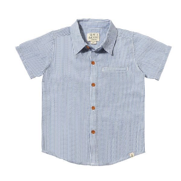 Newport Woven Seersucker Button Down