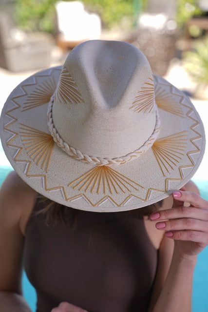 Puerto Vallarta Hat - Gold