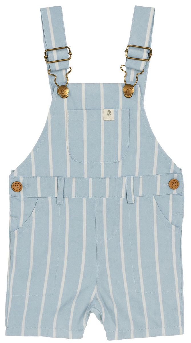 Galleon Striped Overalls