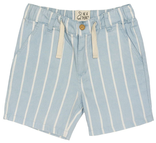 Crew Chambray Striped Shorts