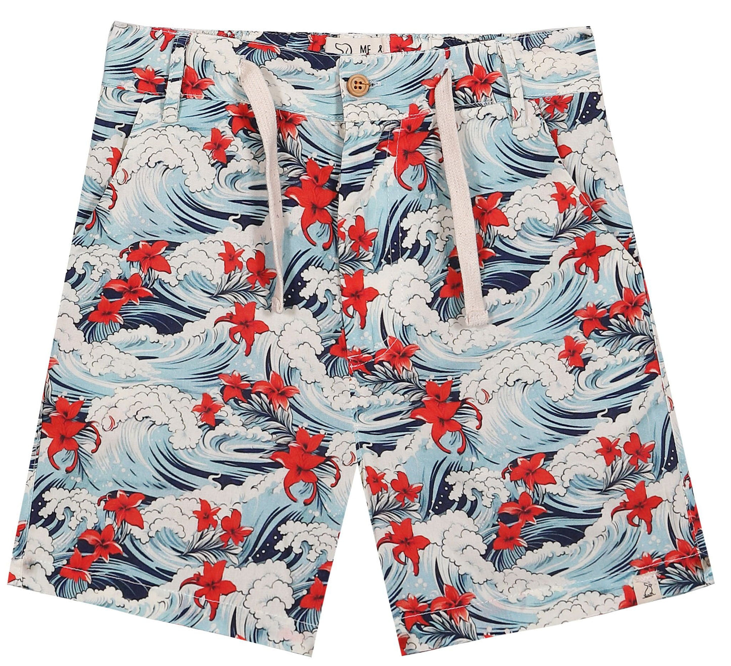MAHALO Hawaiian Waves Shorts