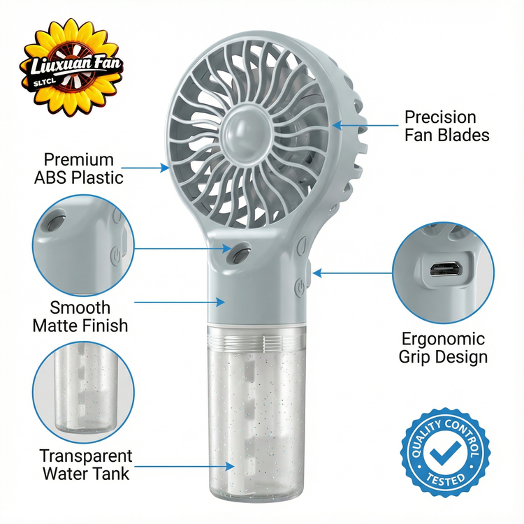 Rechargeable Portable Fans | Handheld Fans | Travel-Friendly