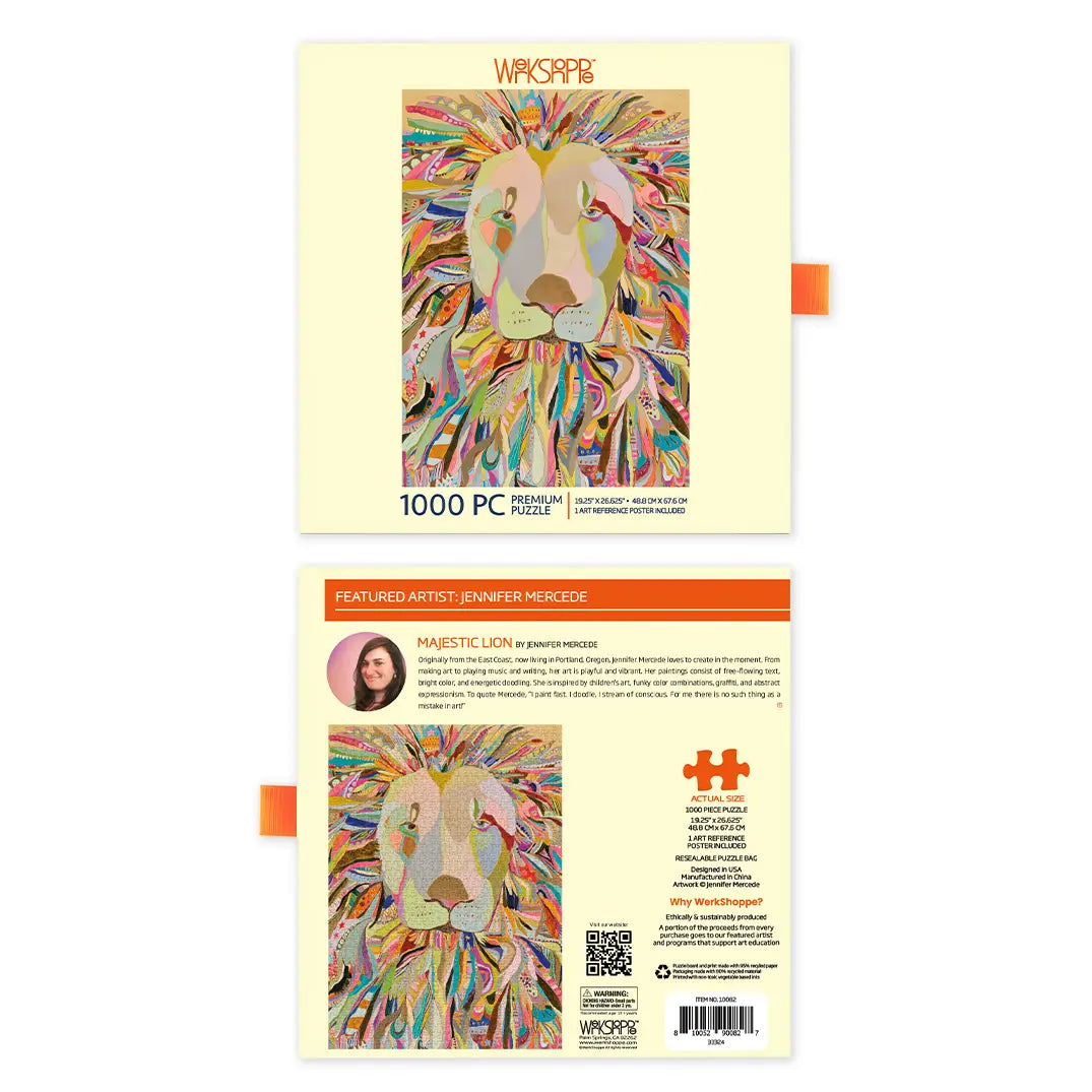 Majestic Lion | 1000 Piece Jigsaw Puzzle