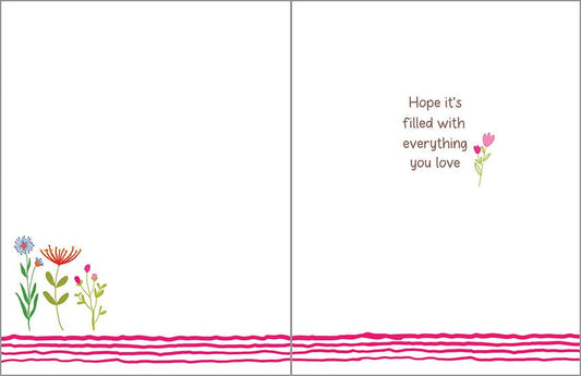 Birthday Greeting Card - Sweet Little Stems