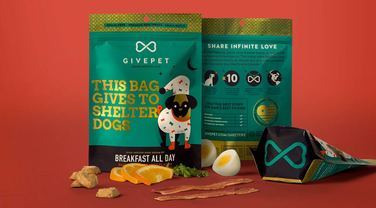 GivePet Breakfast All Day Dog Treats