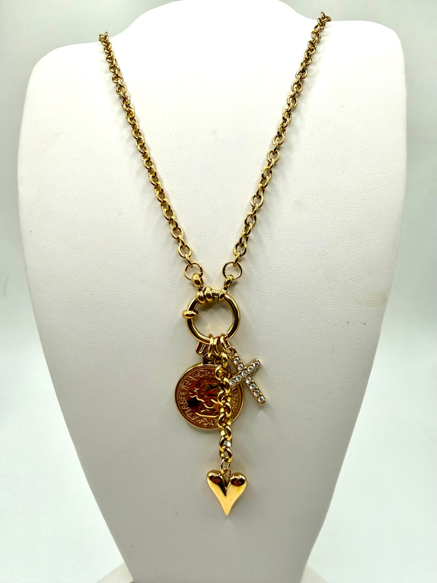 Charm Trio Necklace