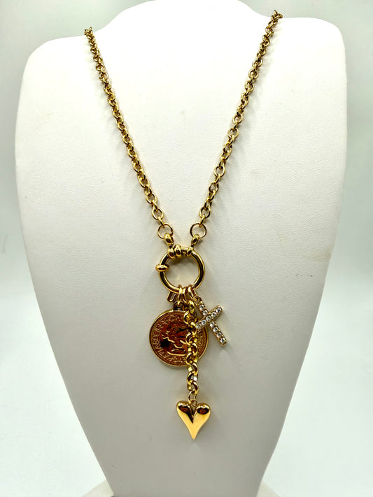 Charm Trio Necklace