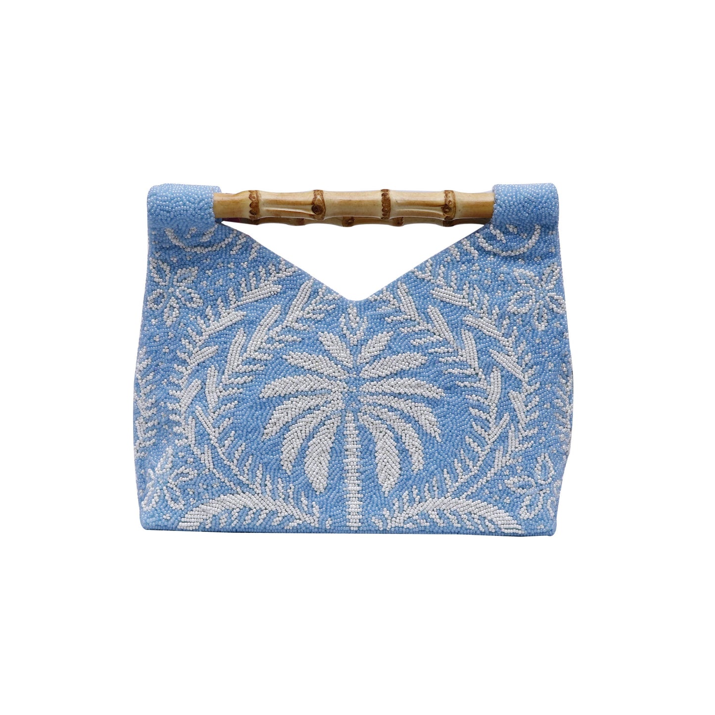 Lt Blue Palm bag