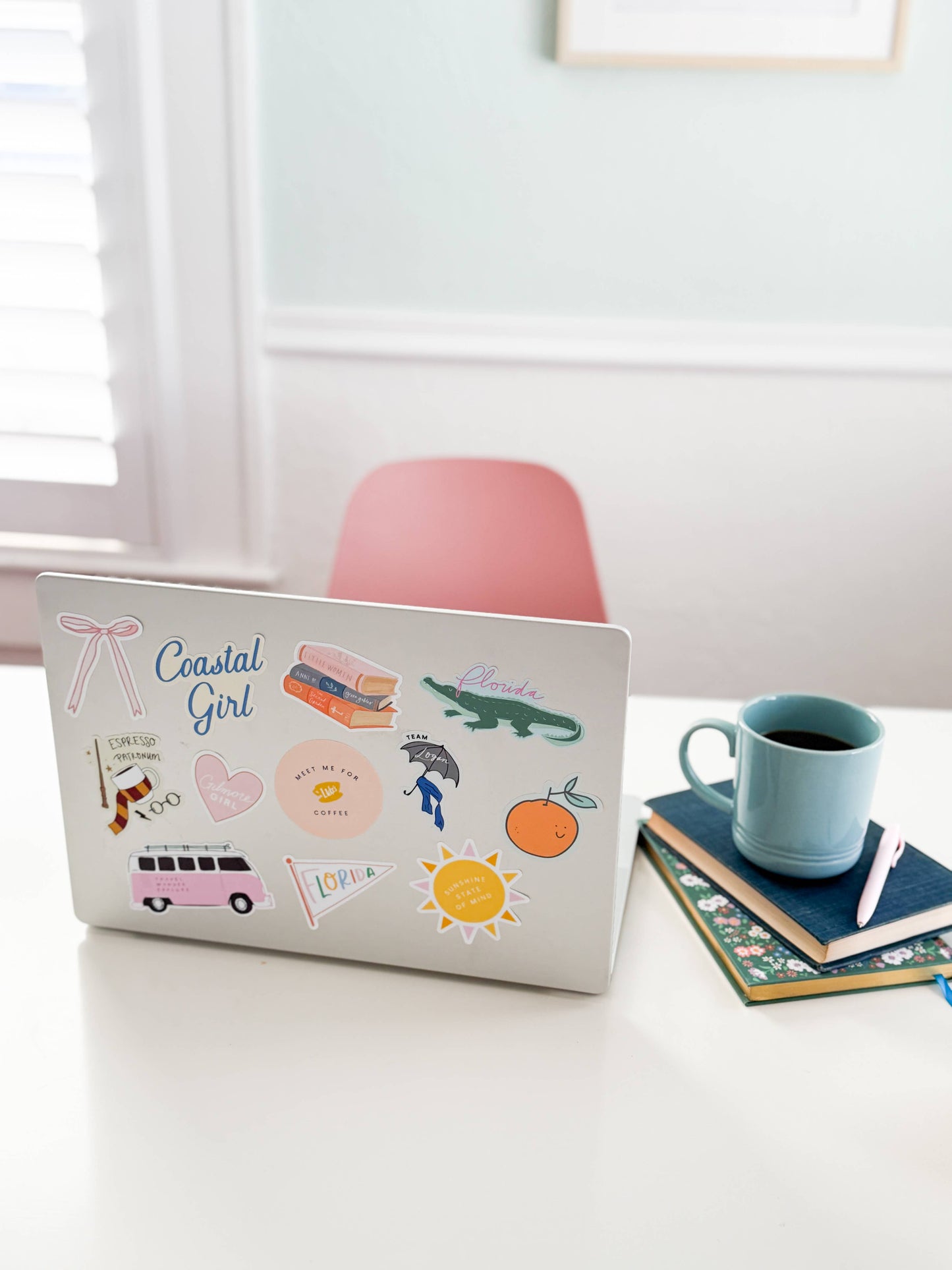Coastal Girl Sticker