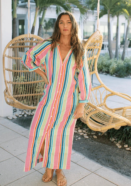 Castaway Stripe Cleo Dress