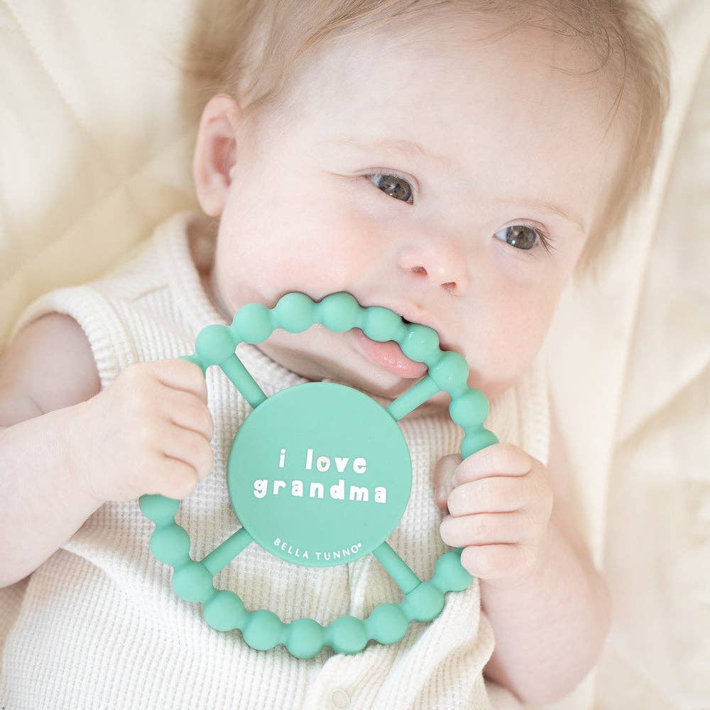 I Love Grandma Happy Teether