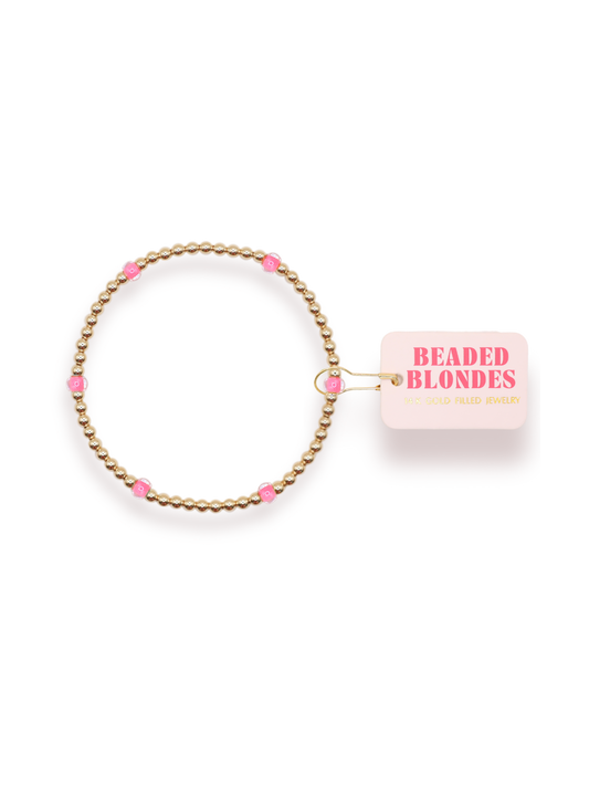 Hot Pink Poppi Bracelet