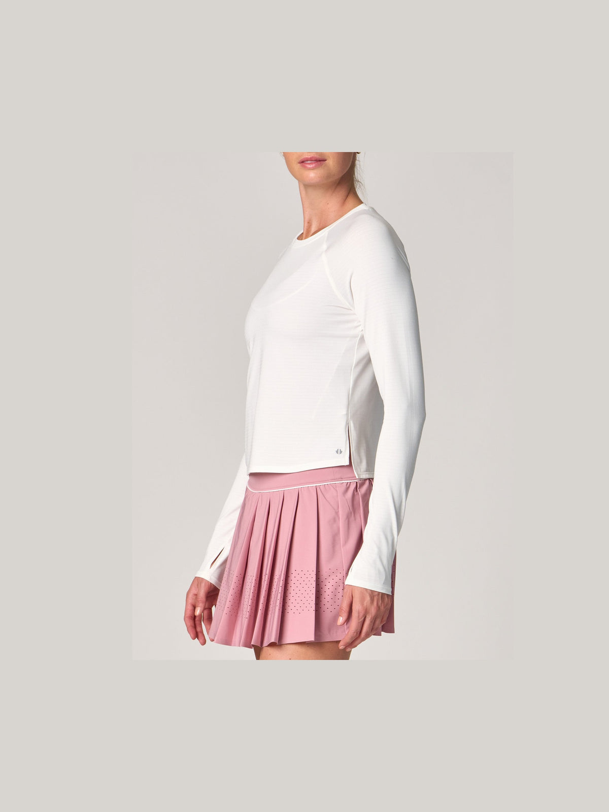 Raglan Swift Performance Tee - White
