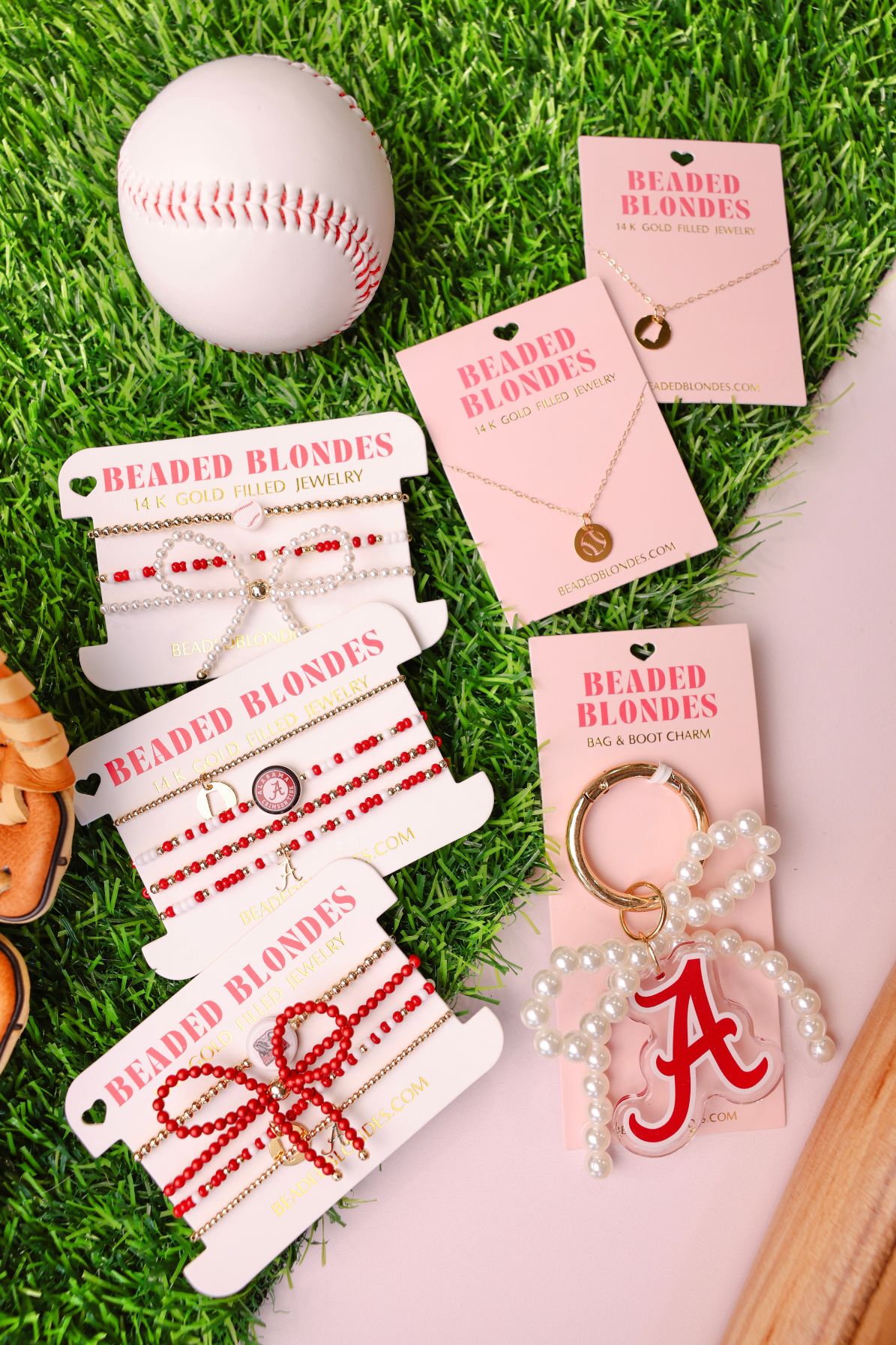 Alabama Logo Flip Bracelet on Color