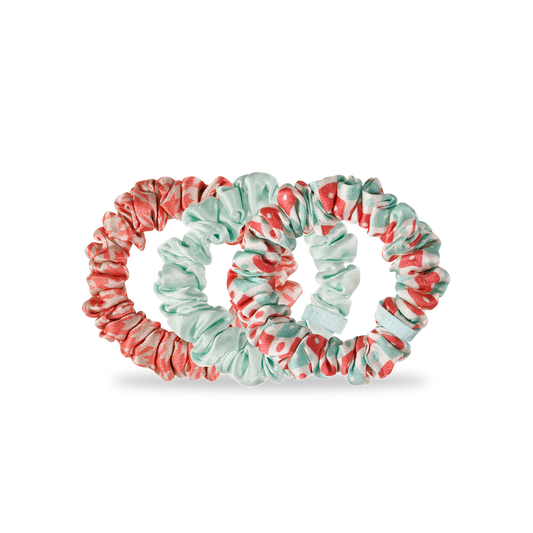 Hair Scrunchie | Small | Calming Coral