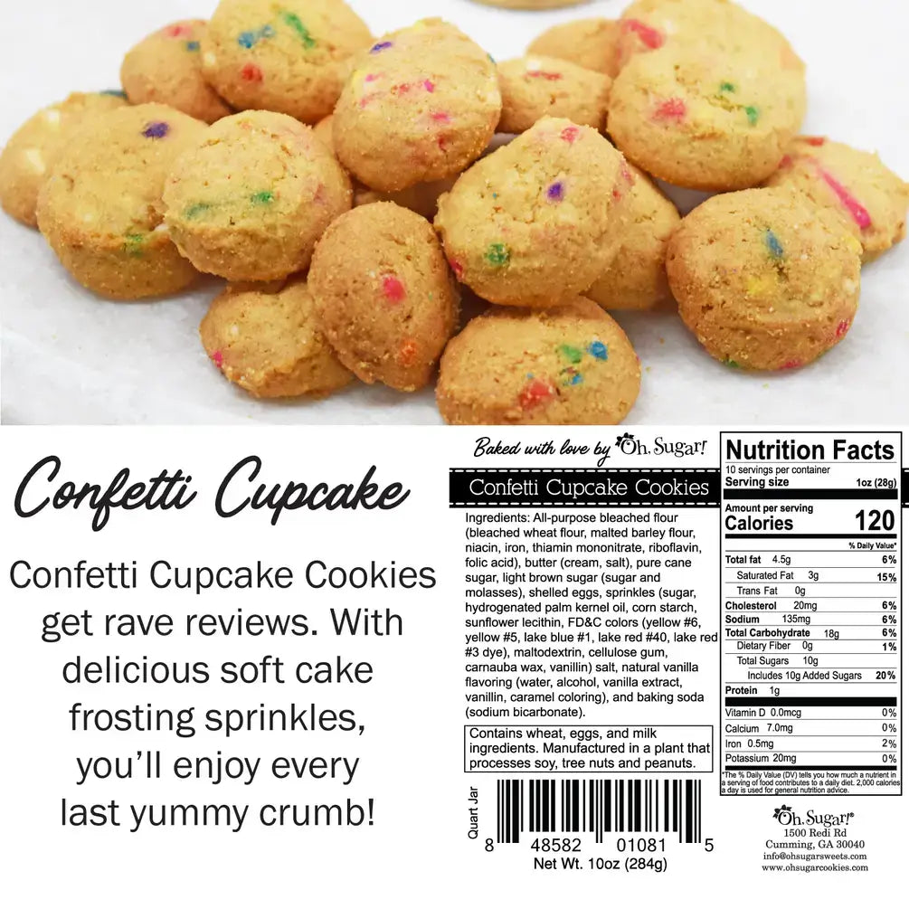 Cookie Jars - Bright Stripe You Deserve Cookies - Quart