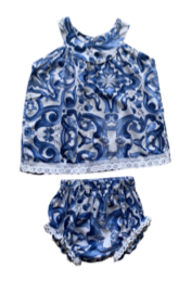 Lisbon Baby Romper