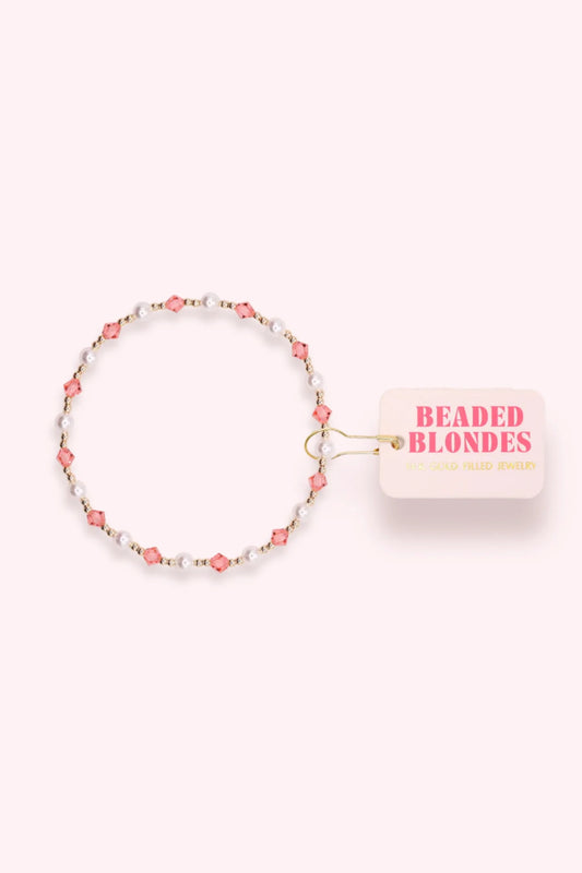 June Bracelet - Pink Pearl