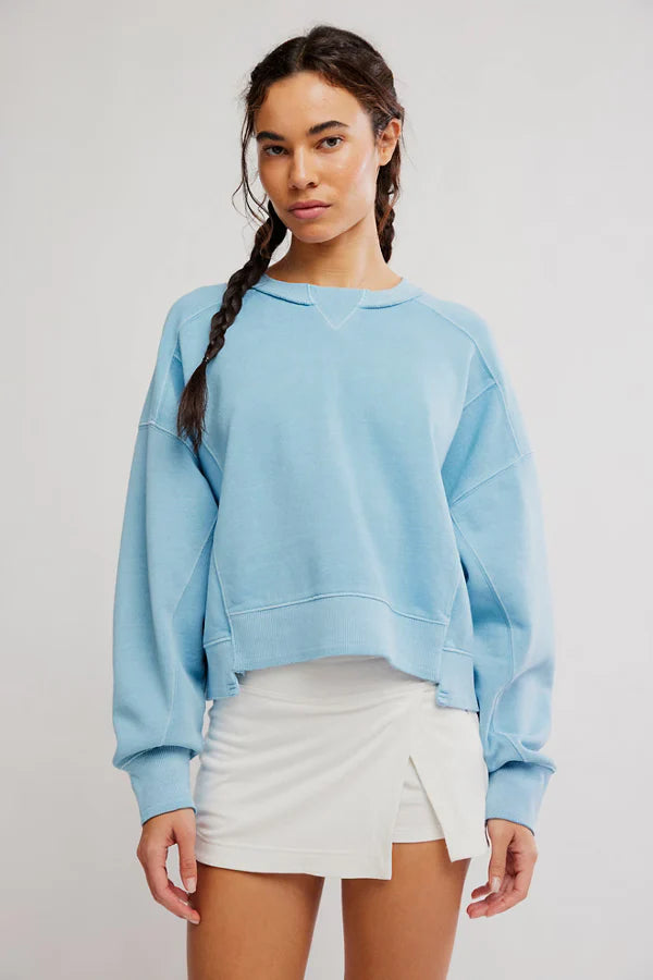 Intercept Pullover - Bright Blue
