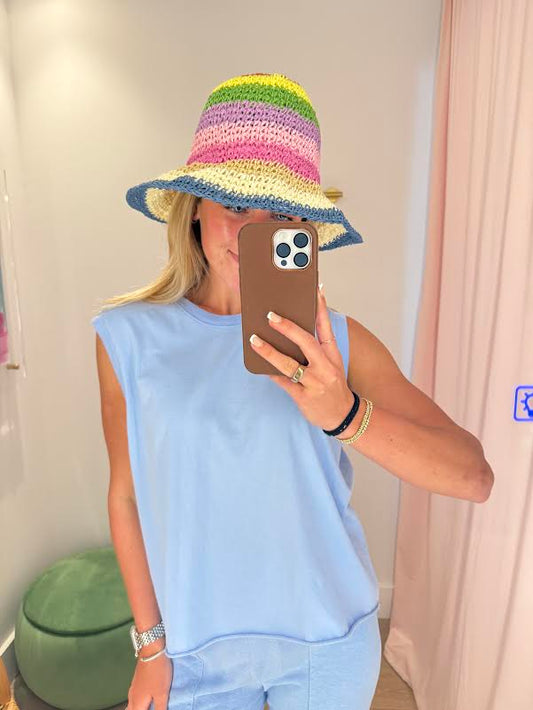 The Ana Tank - Ocean Blue